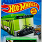 Hot Wheels 2021 - Collector # 155/250 - HW Metro 09/10 - New Models - Ain't Fare - Metalflake Green - USA Card