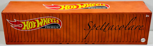 Hot Wheels 2023 - Premium / Car Culture: Spettacolare / Container Set / 5 Pack - Alfa Romeo 155 V6 Ti, Lancia Stratos, Lamborghini Countach LP 5000 QV, Lamborghini Countach LPI 800-4, Alfa Romeo Giulia Sprint GTA - Display Box