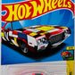Hot Wheels 2023 - Collector # 142/250 - HW Art Cars 9/10 - '72 Ford Ranchero - Red / 'V' - IC