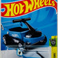 Hot Wheels 2023 - Collector # 022/250 - Experimotors 01/05 - Draggin' Wagon - Blue - "1" on Spoiler / Hot Wheels Graphics - IC