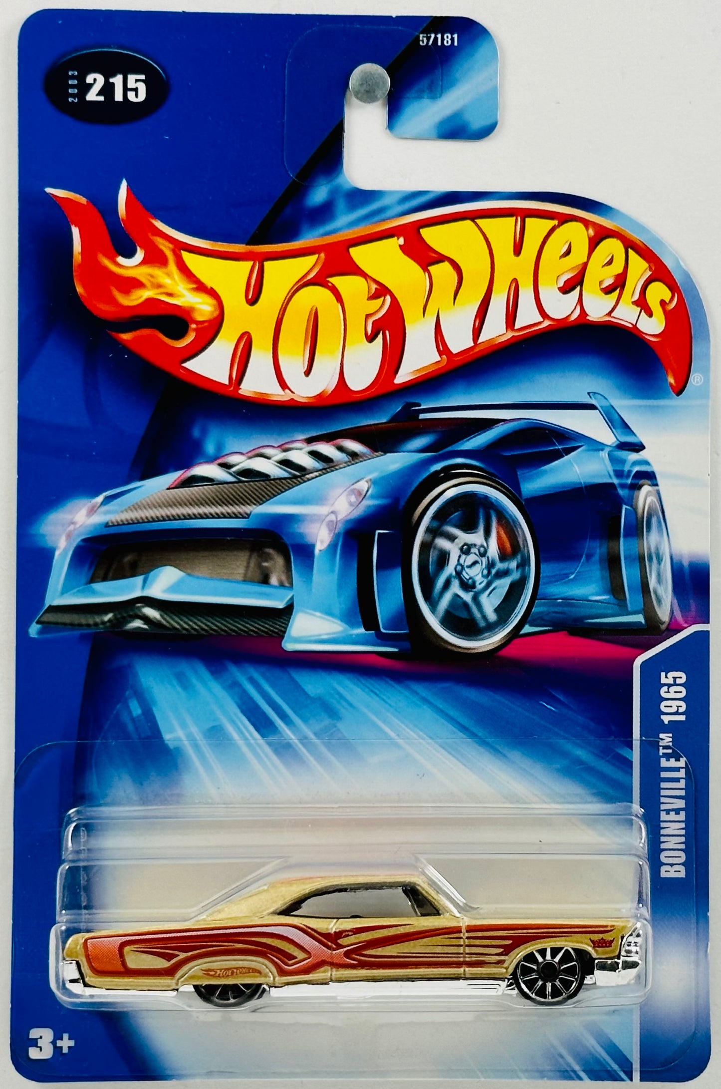 Hot Wheels 2003 - Collector # 215/220 - Bonneville 1965 - Light Copper - USA '04 NC