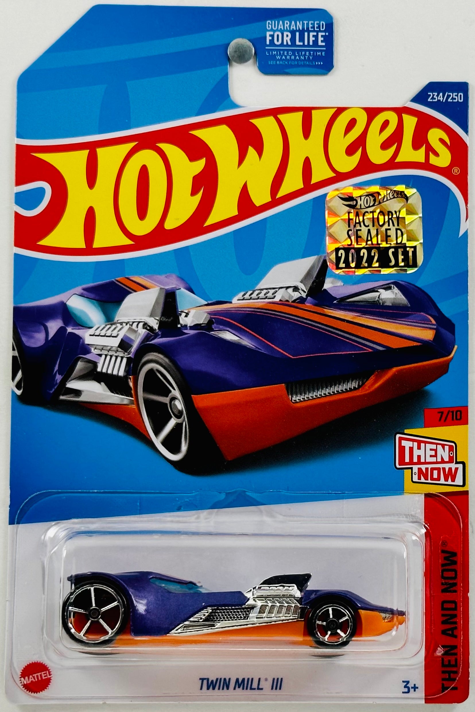 Hot Wheels 2022 - Collector # 234/250 - Then And Now 7/10 - Twin