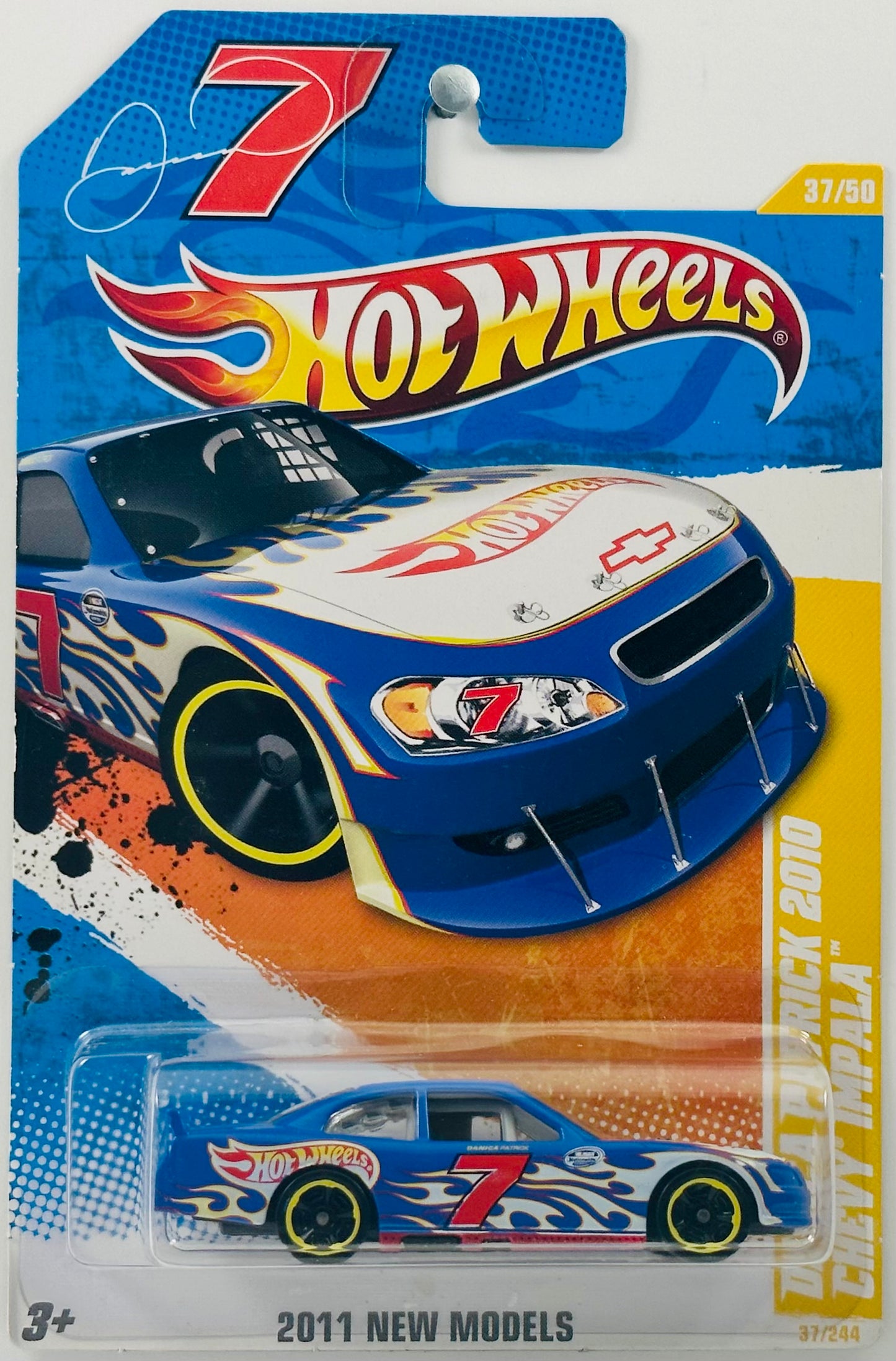 Hot Wheels 2011 - Collector # 037/244 - New Models 37/50 - Danica Patrick 2010 Chevy Impala - USA