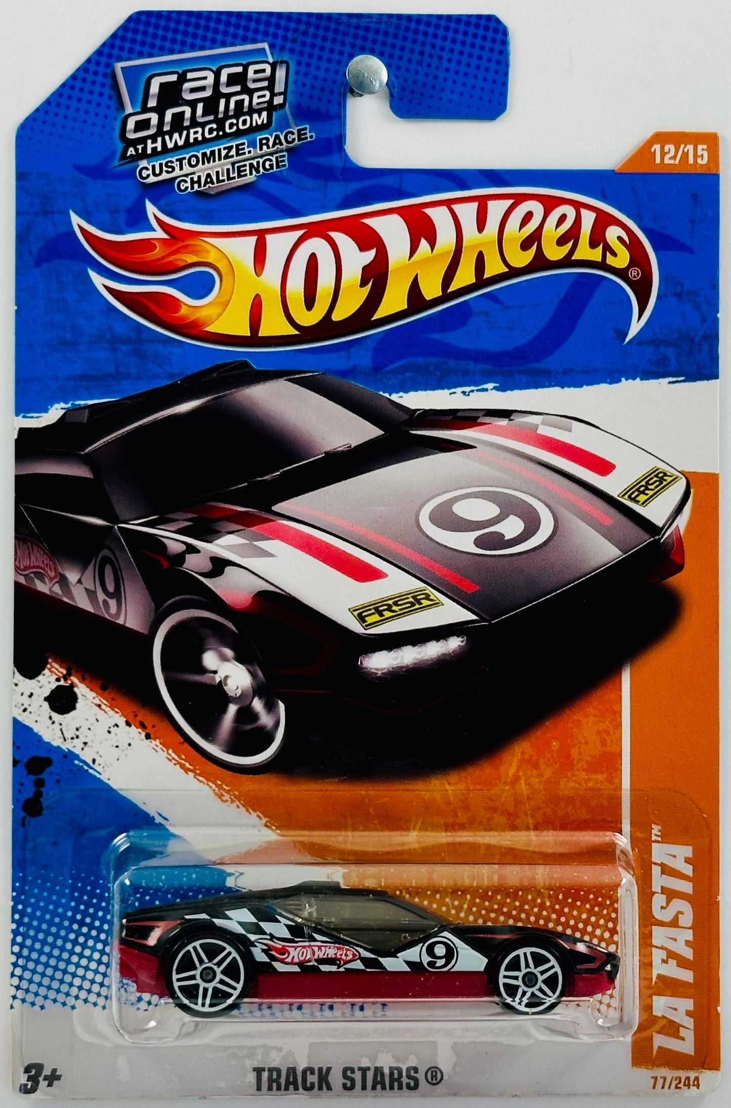 Hot Wheels 2011 - Collector # 077/244 - Track Stars 12/15 - La Fasta - Black - USA