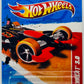 Hot Wheels 2011 - Collector # 203/244 - Thrill Racers: Volcano 05/06 - Jet Threat 3.0 - Black - USA