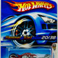 Hot Wheels 2006 - Collector # 020/223 - First Editions 20/38 - Hammer Sled - Metalflake Red - Sliver Flame - MC5 Wheels - IC with FTE Logo