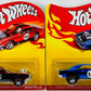 Hot Wheels 2011 - HWC / RLC Exclusive - Boss Hoss & Heavy Chevy - Spectraflame Red & Spectraflame Blue - Spring Wire Suspension - Red Line Neo Classics / Plastic - 1:24 Scale - Limited to 2,000 & 3,000