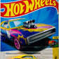 Hot Wheels 2024 - Collector # 108/250 - HW Art Cars 04/10 - '70 Dodge Charger R/T - Yellow - 'DODGE' - USA
