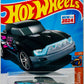 Hot Wheels 2024 - Collector # 131/250 - HW Track Champs 01/05 - New Models - Terra-Tracktyl - Black - '143' - USA 'Let's Race' Card