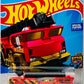 Hot Wheels 2024 - Collector # 125/250 - HW Metro 03/10 - 5 Alarm - Red - 'Fire Rescue' - USA 'Let's Race' Card