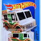 Hot Wheels 2014 - Collector # 009/250 - HW City / HW City Works - Ice Cream Truck - White - USA Card