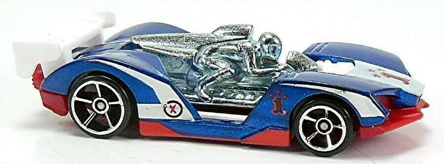 Hot Wheels 2012 - Collector # 003/247 - New Models 03/50 - Imparable - Blue - USA Card (Copy)