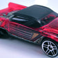 Hot Wheels 2003 - Collector # 115/220 - Jester - Transparent Red - USA '35th Anniversary' Card