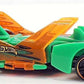 Hot Wheels 2015 - Collector # 095/250 - HW Off-Road / Sky Show - Jet Threat - Green / Orange - USA 'Showdown' Card