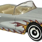 Hot Wheels 2024 - Collector # 029/250 - HW Screen Time 03/10 - 1956 Corvette - Gray - 'Ken' - Barbie: The Movie - USA