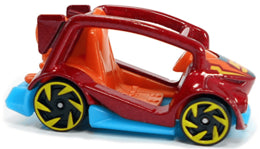 Hot Wheels 2022 - Collector # 090/220 - HW Ride-Ons 5/5 - Kick Kart - Red - USA Card