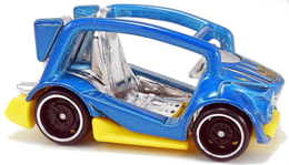 Hot Wheels 2019 - Collector # 091/250 - HW Ride-Ons 2/5 - New Models - Kick Kart - Blue - USA