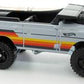 Hot Wheels 2024 - Collector # 092/250 - HW Hot Trucks 05/10 - Land Rover Series II - Light Gray - Beige Surfboard - USA