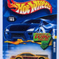 Hot Wheels 2002 - Collector # 163/240 - Lexus SC400 - Metalflake Gold - USA 'Race and Win' Card