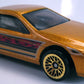 Hot Wheels 2002 - Collector # 163/240 - Lexus SC400 - Metalflake Gold - USA 'Race and Win' Card