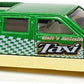 Hot Wheels 2001 - Collector # 054/240 - Turbo Taxi Series 2/4 - Limozeen - Metalflake Green / Taxi - Gold 5 Spokes - USA Card