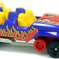 Hot Wheels 2018 - Collector # 120/365 - HW Fun Park 3/5 - Loopster (Hands Up) - Purple with Flames - USA 50th Card