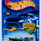 Hot Wheels 2002 - Collector # 201/240 - Lotus Elise 340R - Blue - USA 'Race & Win' Card