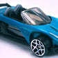 Hot Wheels 2002 - Collector # 201/240 - Lotus Elise 340R - Blue - USA 'Race & Win' Card