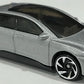 Hot Wheels 2022 - Collector # 147/250 - HW Green Speed 4/5 - New Models - Lucid Air - Metalflake Silver - USA Card