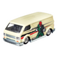 Hot Wheels 2021 - Premium / Pop Culture / Marvel 2/5 - MBK Van - Tan / Red Skull Graphics - Metal/Metal & Real Riders