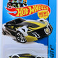 Hot Wheels 2014 - Collector # 015/250 - HW City / HW Goal - MR11 - Matte Black - USA 'Showdown' Card