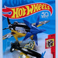Hot Wheels 2018 - Collector # NONE - HW Daredevils 4/5 - Mad Propz - Black & Yellow - USA 50th Card