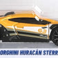 Hot Wheels 2025 - Collector # 041/250 - Safari Mode 1/5 - Lamborghini Huracán Sterrato - Yellow - USA Card