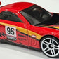Hot Wheels 2025 - Collector # 163/250 - HW: '70s vs. '90s 9/10 - '95 Mazda RX-7 Drift - Red / #95 - USA Card