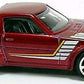 Hot Wheels 2014 - Collector # 021/250 - HW City / Night Burnerz - Mazda RX-7 - Red - M5 Wheels - Roll Bar - International Card