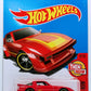 Hot Wheels 2017 - Collector # ---/365 - Then And Now 4/10 - Mazda RX-7 - Red - Kmart Exclusive - USA Card