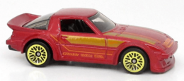 Hot Wheels 2022 - Collector # 097/250 - HW J-Imports 1/10 - Mazda RX-7 - Metalflake Red - USA Card