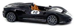 Hot Wheels 2022 - Collector # 203/250 - HW Exotics 6/10 - New Models - McLaren Elva - Black - 10 Spokes - USA Card