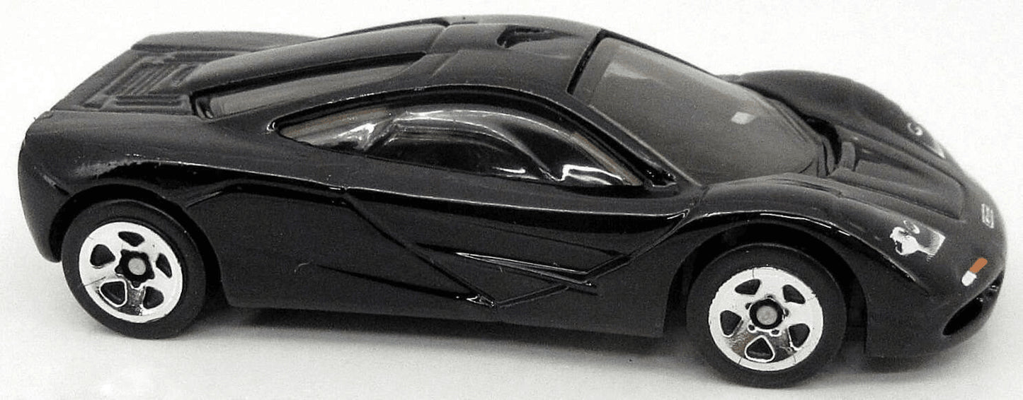 Hot Wheels 2022 - Collector # 107/250 - Factory Fresh 4/10 - McLaren F1 - Black - USA Card