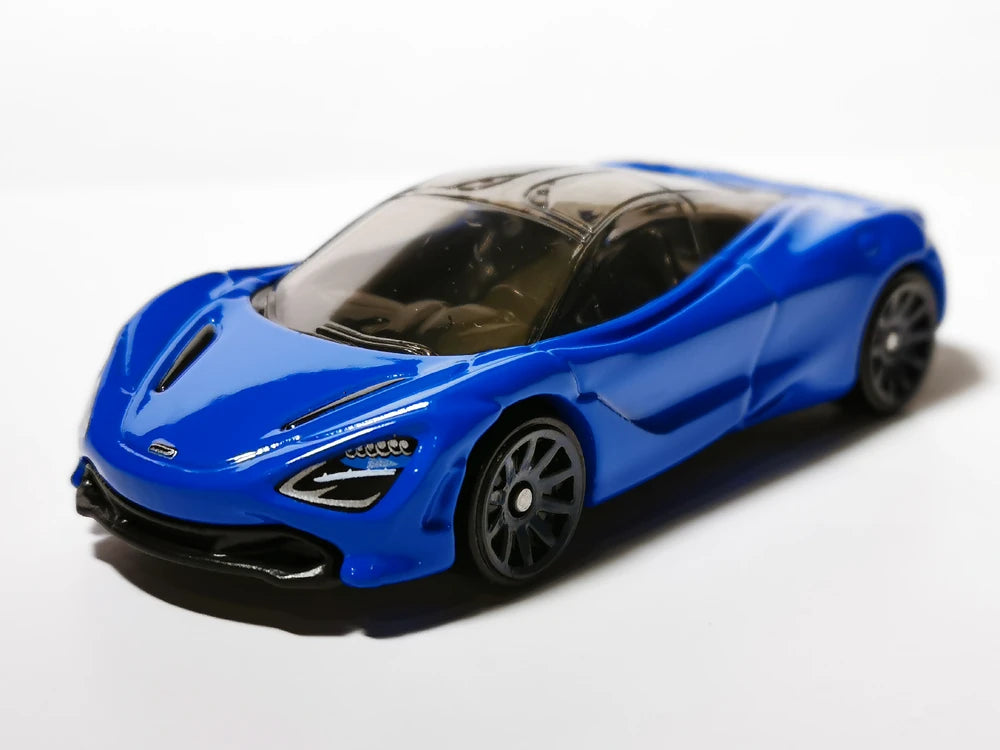 Hot Wheels 2021 Theme Factory 500 H.P. 9 10 McLaren 720S Blu KMJ Diecast II