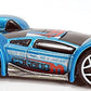 Hot Wheels 2006 - Collector # 054/223 - Drift Kings 4/5 - Mid Drift - Metalflake Bondi Blue / Sponsers Decals - USA Card