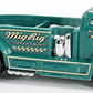 Hot Wheels 2015 - Collector # 009/250 - HW City / HW City Works - Mig Rig - Teal - USA Card
