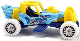 Hot Wheels 2017 - Collector # 044/365 - HW Snow Stromers 5/5 - Mountain Mauler - Sky Blue - USA Card with Factory Set Sticker
