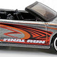Hot Wheels 2003 - Collector # 197/220 - Final Run 3/12 - Mustang GT 1996 - Gray Metalflake - PR5 Wheels - USA '1968-2003 Anniversary' Card