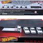 Hot Wheels 2023 - Premium / Nissan Diorama / LBWK HAKO 4 Car Box Set - Fleet Street, Nissan Skyline 2000GT-R LBWK, Nissan Skyline C210 & Nissan Skyline HT 2000GT-X - All vehicles are White Enamel - Metal/Metal & Real Riders - Display Box