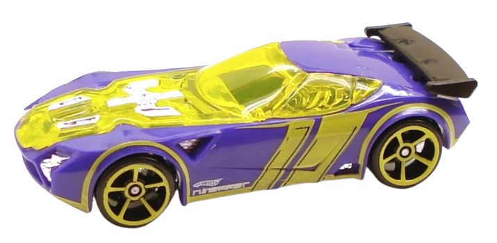 Hot Wheels 2011 - Collector # 191/244 - Thrill Racers: Highway 05/06 - Nerve Hammer - Purple - USA