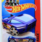 Hot Wheels 2014 - Collector # 147/250 - HW Race / HW Race Team / Treasure Hunts - Night Burner - Blue / Racing Graphics - USA Card