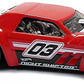 Hot Wheels 2017 - Collector # 121/365 - Legends of Speed 8/10 - Night Shifter - Red / #03 - USA Card