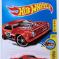 Hot Wheels 2017 - Collector # 121/365 - Legends of Speed 8/10 - Night Shifter - Red / #03 - USA Card