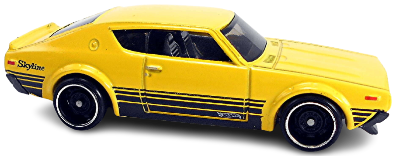 Hot Wheels 2021 Collector 180 250 Then And Now 09 10 Nissan Skyline 2000 GT R Yellow USA